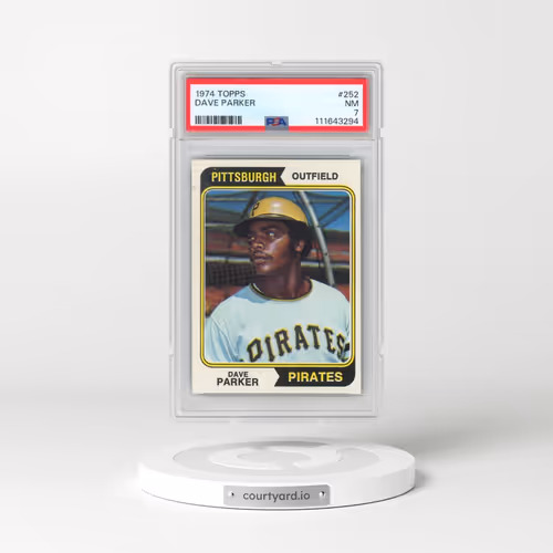 1974 Topps #252 Dave Parker (PSA 7 NM)