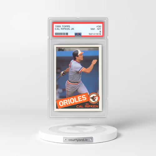 1985 Topps #30 Cal Ripken Jr. (PSA 8 NM-MT)