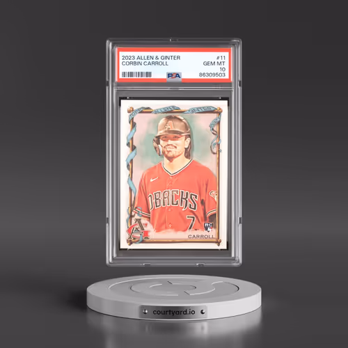 2023 Topps Allen & Ginter #11 Corbin Carroll (PSA 10 GEM MINT)