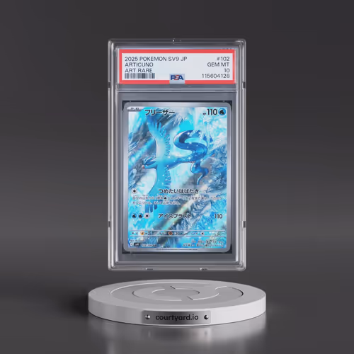2025 Pokémon SV9-Battle Partners #102 Articuno - Art Rare (PSA 10 GEM MINT)