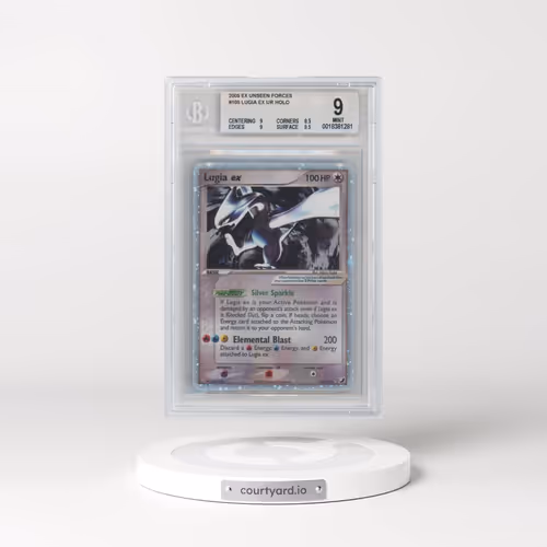 2005 Pokémon EX Unseen Forces #105 Lugia EX - Holo Holo (BGS 9 MINT)