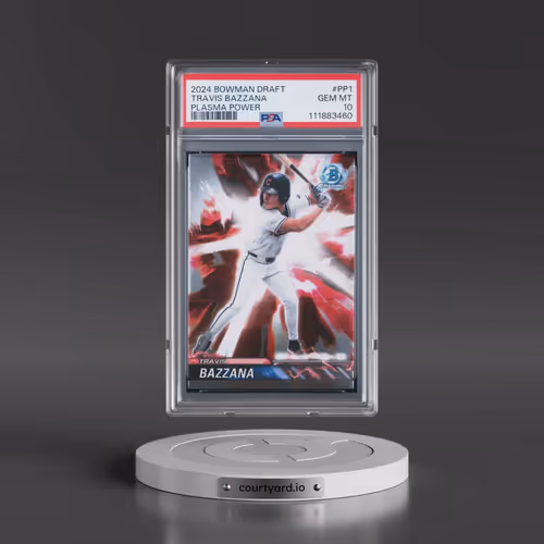 2024 Bowman Draft Plasma Power #PP1 Travis Bazzana (PSA 10 GEM MINT)