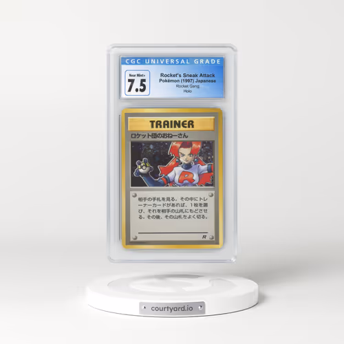 1997 Rocket Gang Rocket's Sneak Attack - Holo (CGC 7.5 NM+)