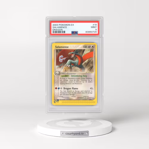 2003 Pokémon EX Dragon #19 Salamence (PSA 9 MINT)