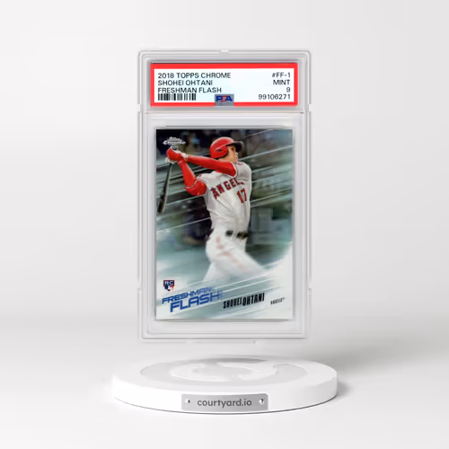 2018 Topps Chrome Freshman Flash #FF-1 Shohei Ohtani (PSA 9 MINT)