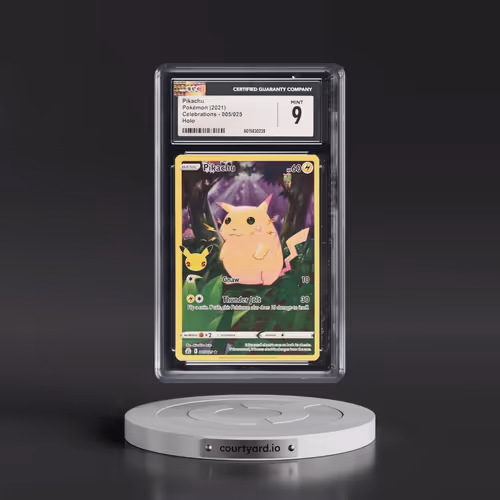 2021 Celebrations #005/025 Pikachu - Holo (CGC 9 MINT)