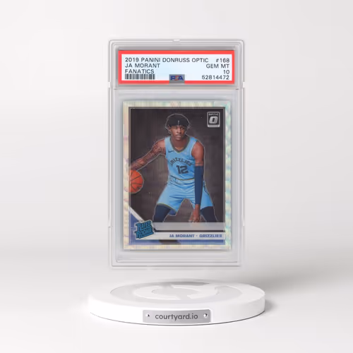 2019 Panini Donruss Optic #168 Ja Morant - Fanatics (PSA 10 GEM MINT)