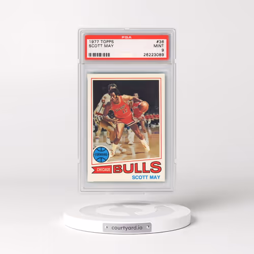 1977 Topps #36 Scott May (PSA 9 MINT)