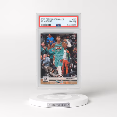 2019 Panini Chronicles #116 Ja Morant (PSA 8 NM-MT)