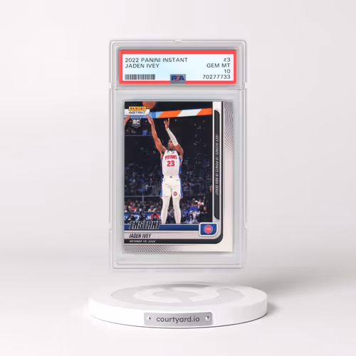 2022 Panini Instant #3 Jaden Ivey (PSA 10 GEM MINT)
