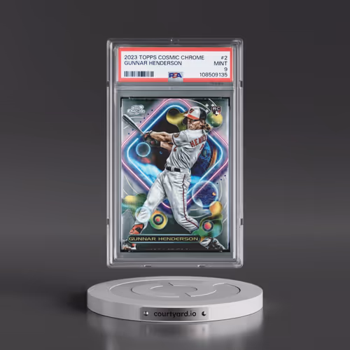 2023 Topps Cosmic Chrome #2 Gunnar Henderson (PSA 9 MINT)