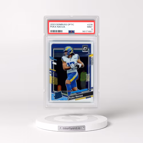 2023 Panini Donruss Optic #238 Puka Nacua (PSA 9 MINT)
