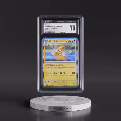 2023 Violet ex #036/078 Pawmot - Holo (CGC 10 GEM MINT)