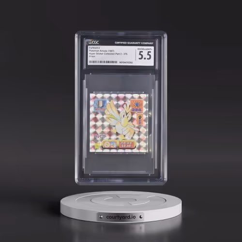 1997 Hyper Sticker Collection Part 2 (1997) #375 Farfetch'd - Prism (CGC 5.5 EX+)