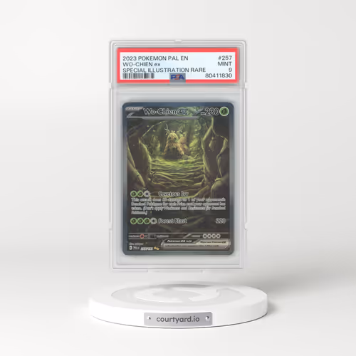 2023 Paldea Evolved - PAL EN #257 Wo-Chien ex - Special Illustration Rare (PSA 9 MINT)