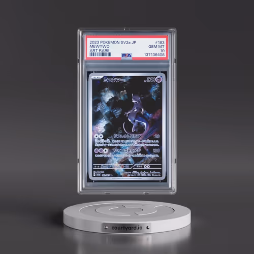 2023 Pokémon Sv2a-Pokémon 151 #183 Mewtwo - Art Rare (PSA 10 GEM MINT)