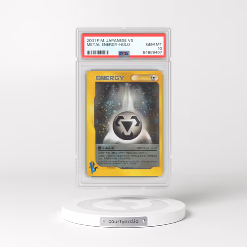 2001 Pokémon VS Metal Energy - Holo (PSA 10 GEM MINT)