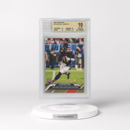 2024 Topps Now #8 Caleb Williams (BGS 10 PRISTINE)