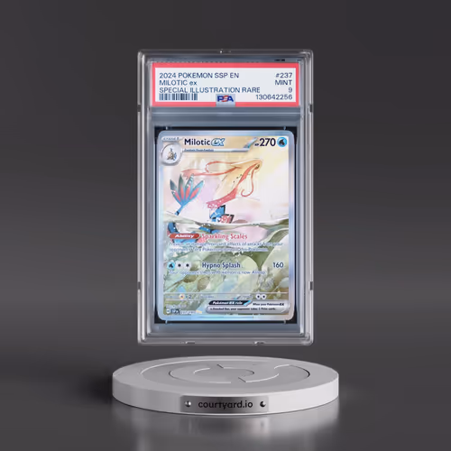 2024 Pokémon Ssp EN-Surging Sparks #237 Milotic EX - Holo Special Illustration Rare (PSA 9 MINT)