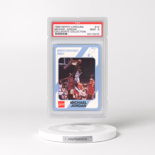 1989 Collegiate Collection North Carolina #13 Michael Jordan (PSA 9 MINT)