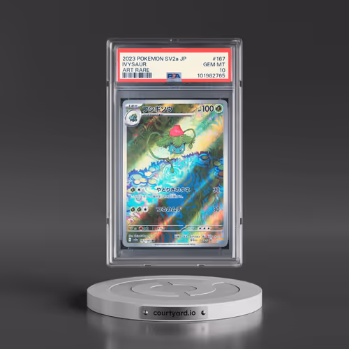 2023 Pokémon Sv2a-Pokemon 151 #167 Ivysaur - Art Rare (PSA 10 GEM MINT)