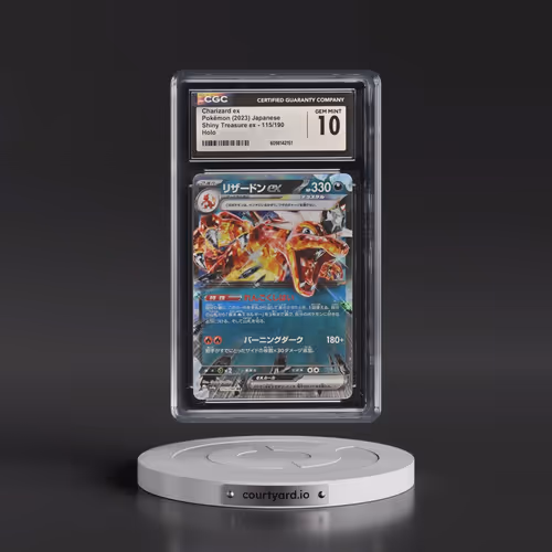 2023 Shiny Treasure ex #115/190 Charizard ex - Holo (CGC 10 GEM MINT)