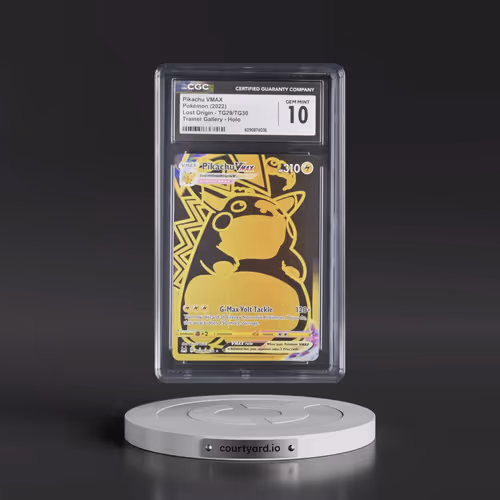 2022 Lost Origin #TG29/TG30 Pikachu VMAX - Trainer Gallery Holo (CGC 10 GEM MINT)