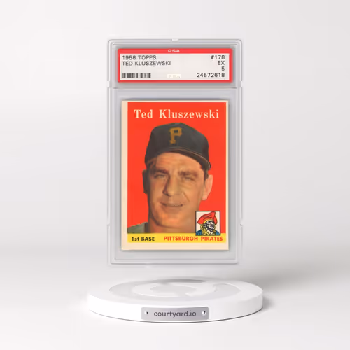 1958 Topps #178 Ted Kluszewski (PSA 5 EX)