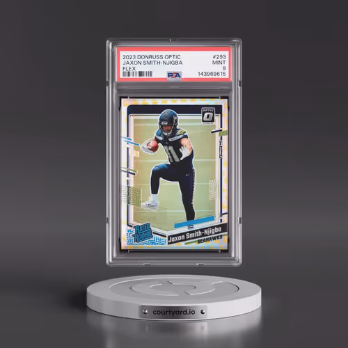 2023 Panini Donruss Optic #293 Jaxon Smith-Njigba - Flex (PSA 9 MINT)