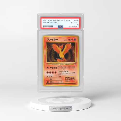 1997 Pokémon Fossil #146 Moltres - Holo (PSA 6 EX-MT)