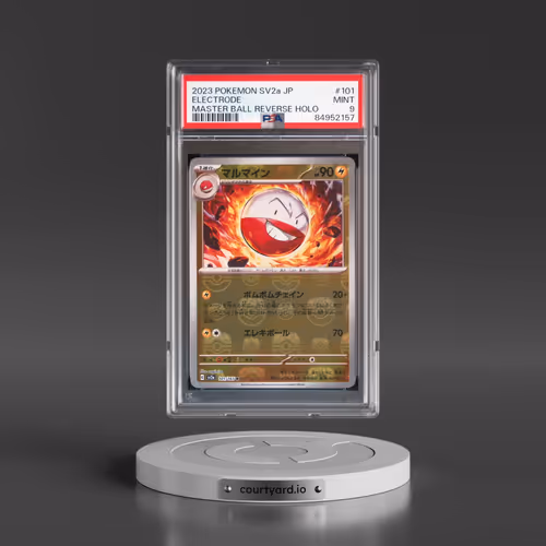 2023 Pokémon Sv2a-Pokemon 151 #101 Electrode - Reverse Holo Master Ball (PSA 9 MINT)