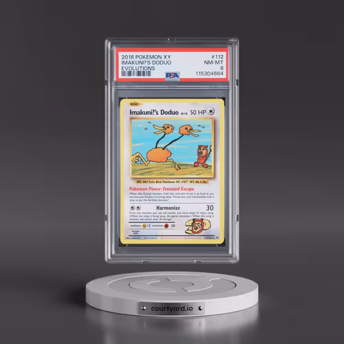 2016 Pokémon XY Evolutions #112 Imakuni?'s Doduo (PSA 8 NM-MT)