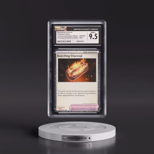 2023 Trading Card Game Classic - CLV, CLC, CLB #026/034 Scorching Charcoal - Charizard & Ho-Oh e