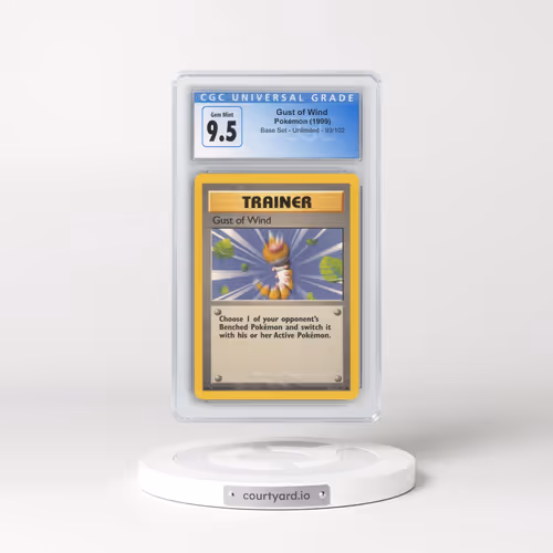 1999 Base Set #93/102 Gust of Wind (CGC 10 GEM MINT)