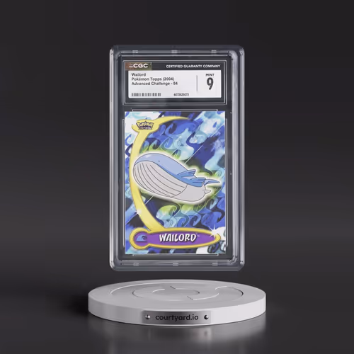 2004 Advanced Challenge #84 Wailord (CGC 9 MINT)