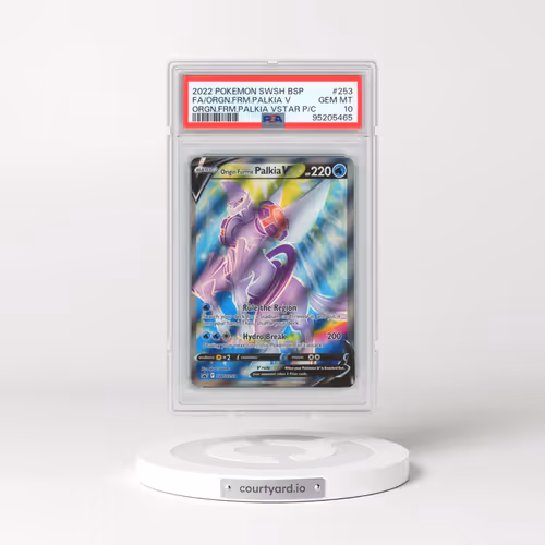 2022 Pokémon Swsh Black Star Promo #253 Origin Forme Palkia V - Holo Full Art Origin Forme Palkia Vstar Premium Collection (PSA 10 GEM MINT)