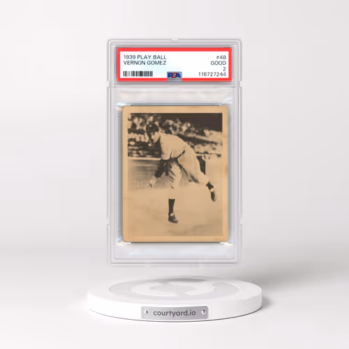 1939 Play Ball #48 Vernon Gomez (PSA 2 GOOD)