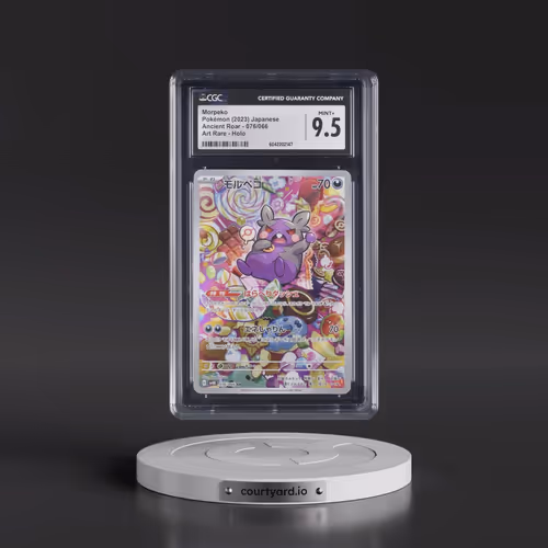 2023 Pokémon Sv4k-Ancient Roar #076 Morpeko - Art Rare (CGC 9.5 MINT+)