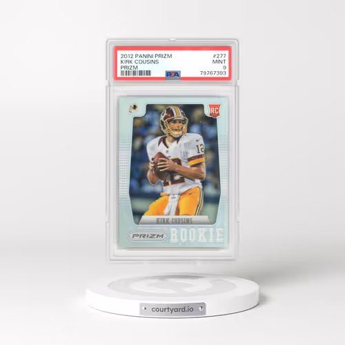 2012 Panini Prizm #277 Kirk Cousins - Prizm (PSA 9 MINT)