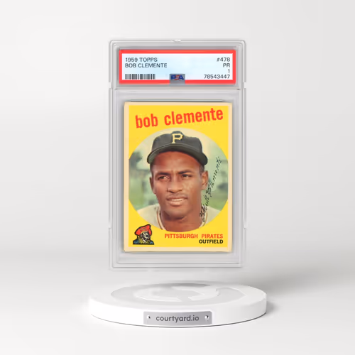 1959 Topps #478 Bob Clemente (PSA 1 PR)