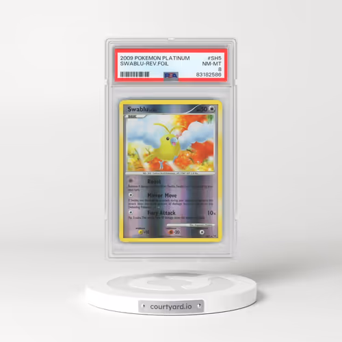 2009 Pokémon Platinum #SH5 Swablu - Reverse Foil (PSA 8 NM-MT)