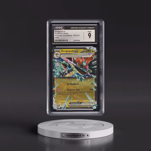 2025 Prismatic Evolutions - PRE EN #073/131 Dragapult ex - Holo (CGC 9 MINT)