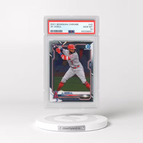 2021 Bowman Chrome #42 Jo Adell (PSA 10 GEM MINT)