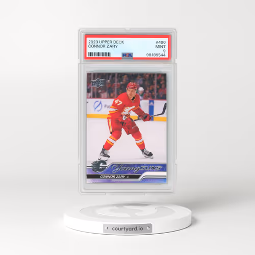 2023 Upper Deck #496 Connor Zary (PSA 9 MINT)