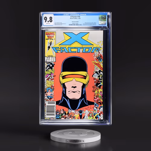 X-Factor #10 CGC 9.8 White Pages (Marvel Comics, 11/86) - Newsstand Edition Universal