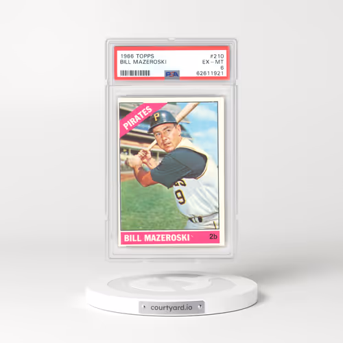 1966 Topps #210 Bill Mazeroski (PSA 6 EX-MT)