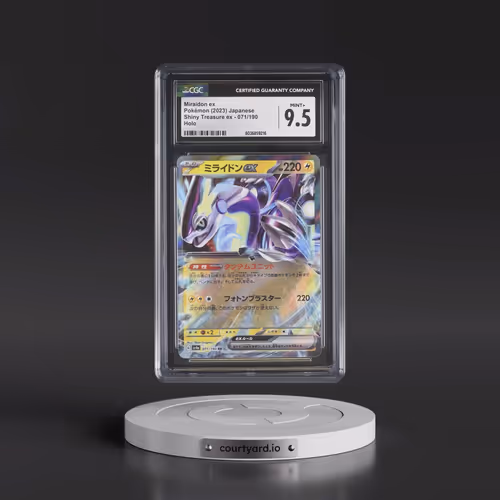 2023 Shiny Treasure ex #071/190 Miraidon ex - Holo (CGC 9.5 MINT+)