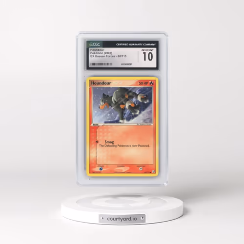 2005 EX Unseen Forces #60/115 Houndour (CGC 10 GEM MINT)