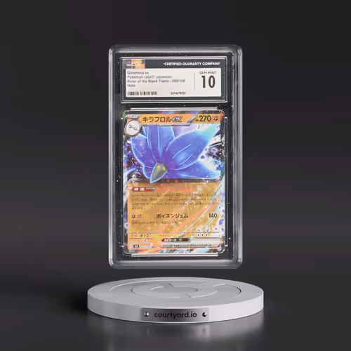 2023 Ruler of the Black Flame #065/108 Glimmora ex - Holo (CGC 10 GEM MINT)