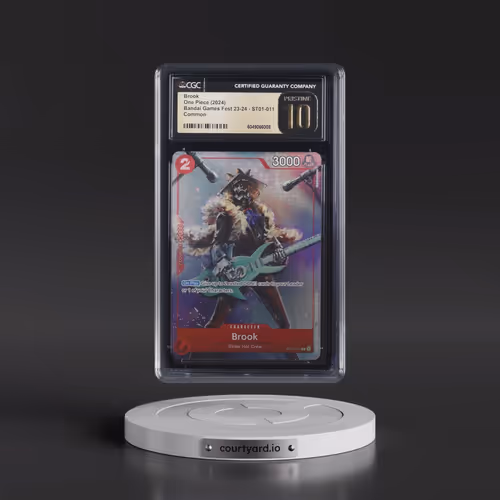 2024 Bandai Card Games Fest 23-24 (Textured Foil) - English #ST01-011 Brook (CGC 10 PRISTINE)
